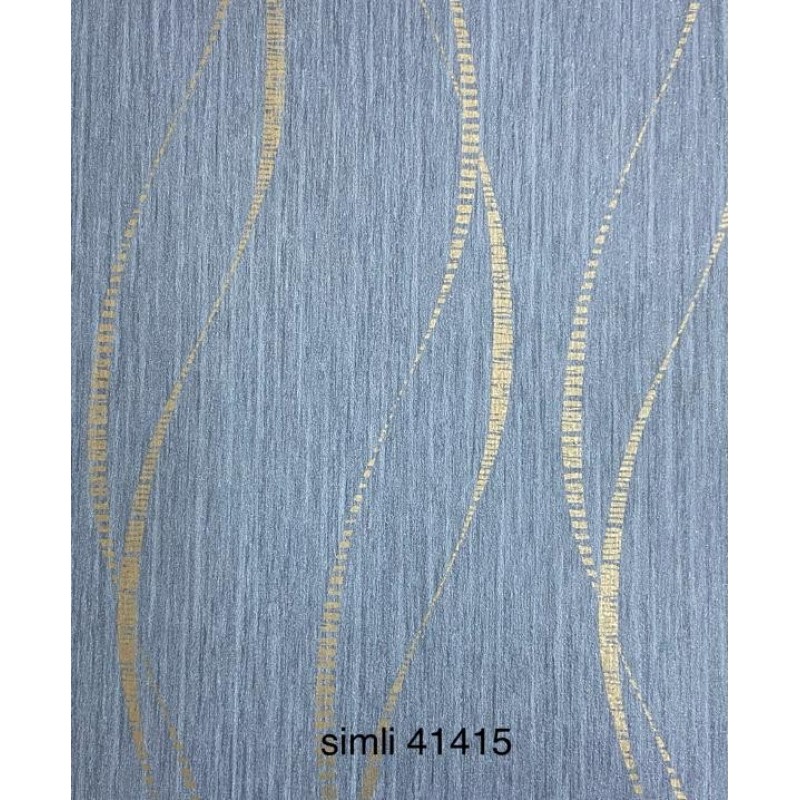 41415 Model Benzersiz Tasarımlı Royal Black Duvar Kağıdı