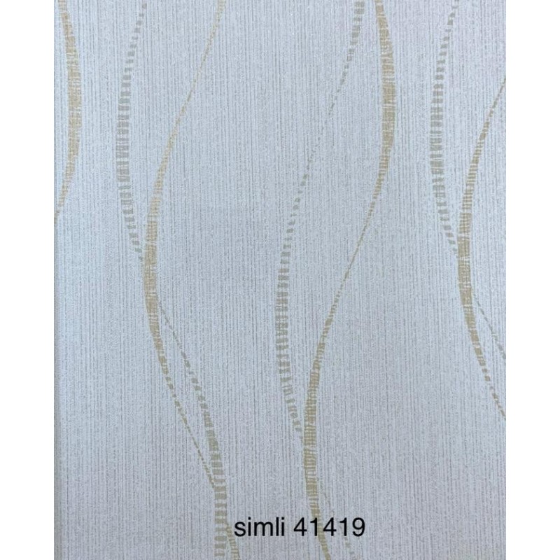 41419 Model Benzersiz Tasarımlı Royal Black Duvar Kağıdı