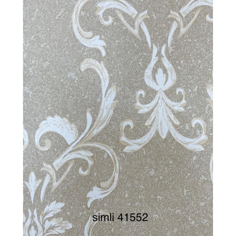 41552 Model Benzersiz Tasarımlı Royal Black Duvar Kağıdı